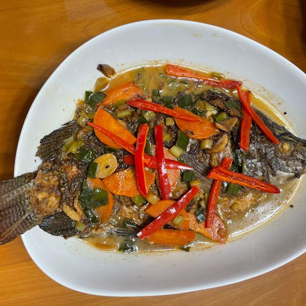 醬燒吳郭魚 : Rusalka一起做