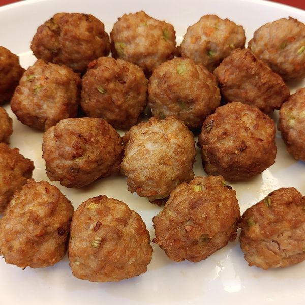 酥炸肉丸子 : 可樂樂一起做