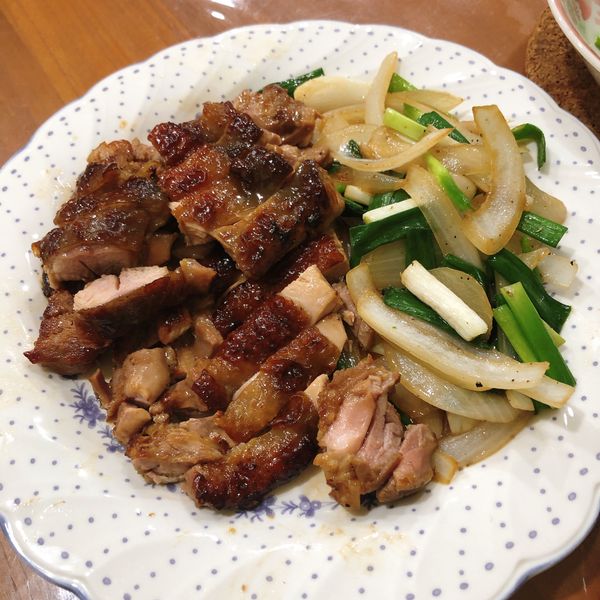 香蔥雞腿排 : 王語辰一起做