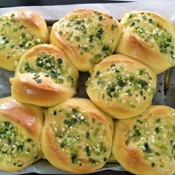 香蔥鹹麵包：伊君鄭 一起做