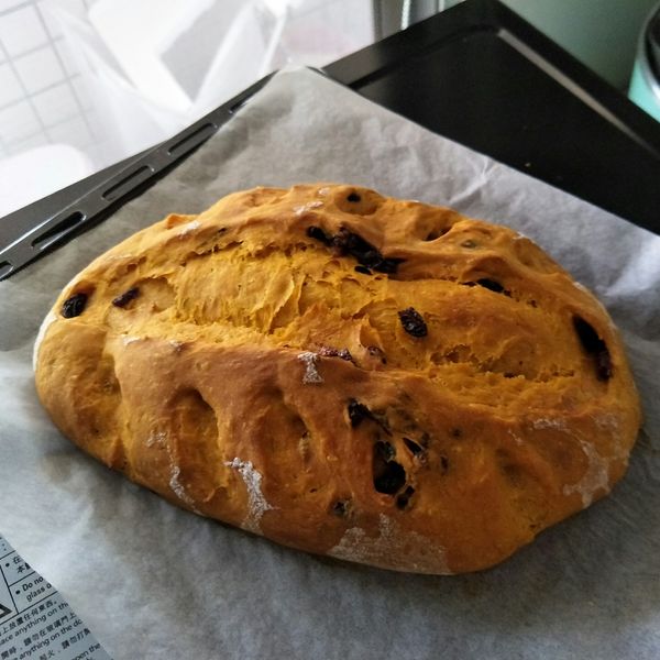 免揉南瓜麵包:伊君鄭 一起做