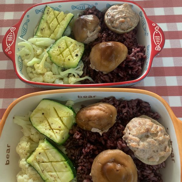 香菇鑲肉：波波珊 一起做