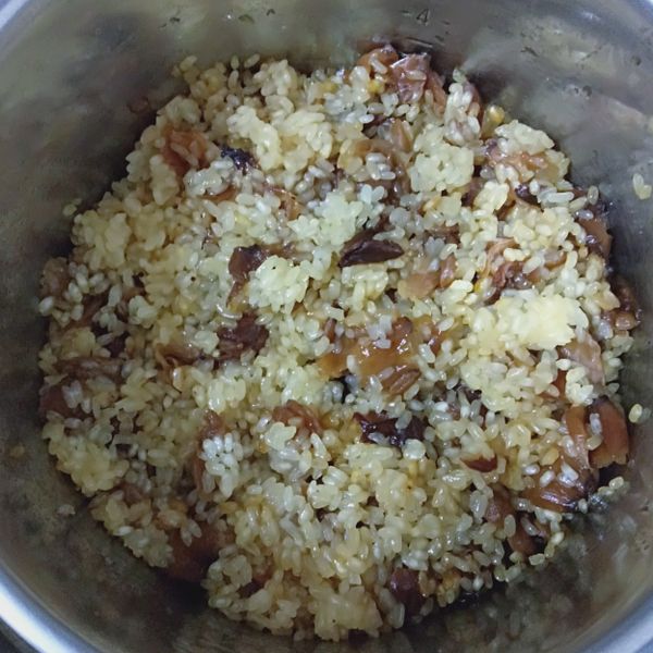 酒香桂圓米糕(電鍋版） : Jade Tsai一起做