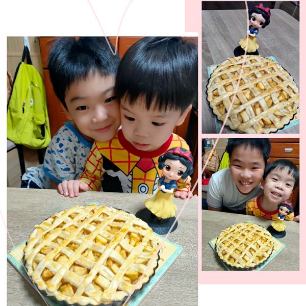 溫暖系「蘋果派」滿滿內餡、迷人的肉桂香 : 余妞妞一起做