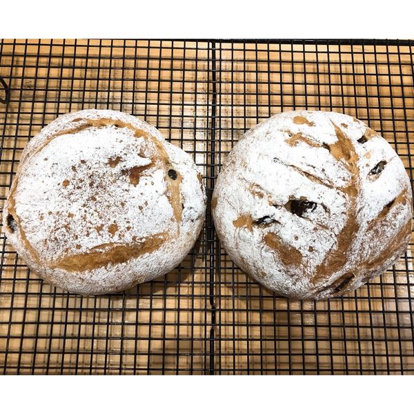 免揉紅酒桂圓歐式麵包 : Violet Chen一起做