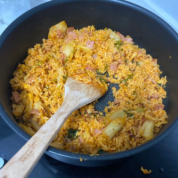 泡菜炒飯 : Ivy Kam一起做