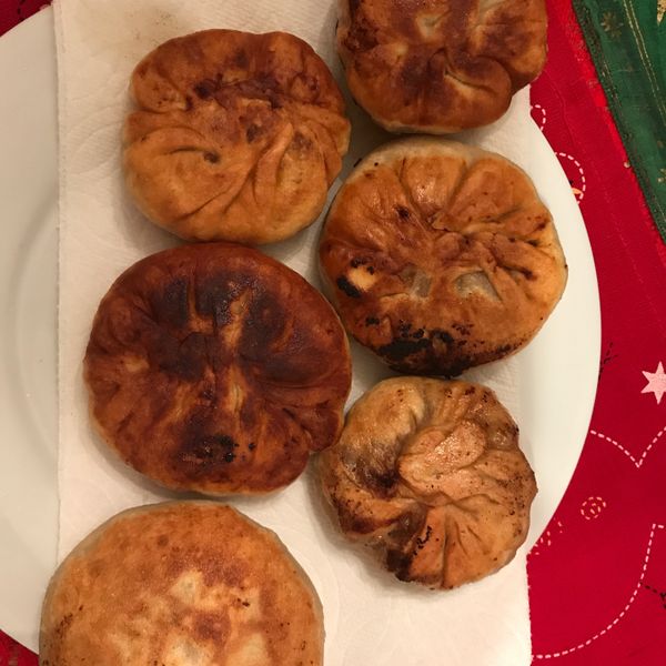 灌湯牛肉餡餅：Rover 一起做