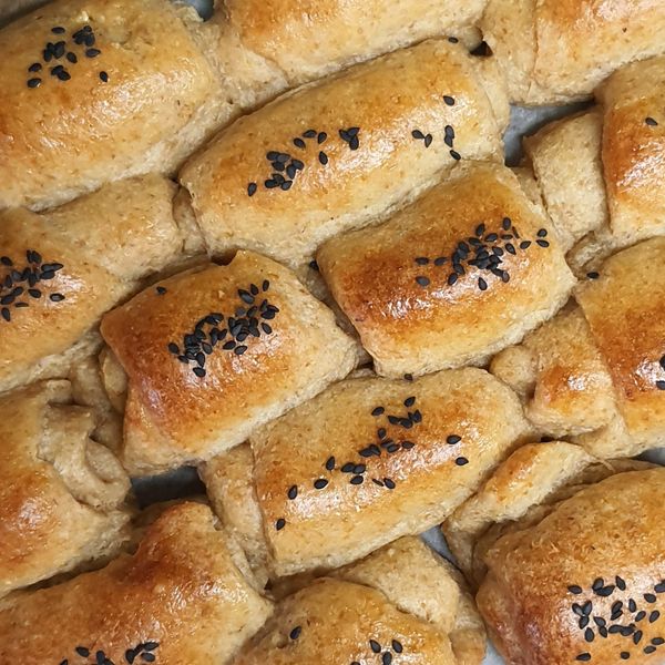 牛奶麵包捲 【低糖低油】：不會料理的人 一起做