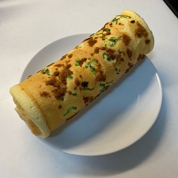 青蔥肉鬆蛋糕捲：Yvonne4731 一起做