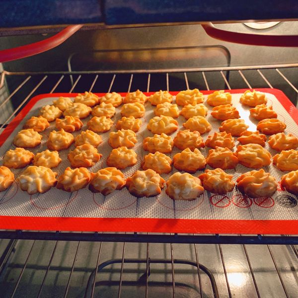 奶油擠花餅乾 : Selena Chang一起做