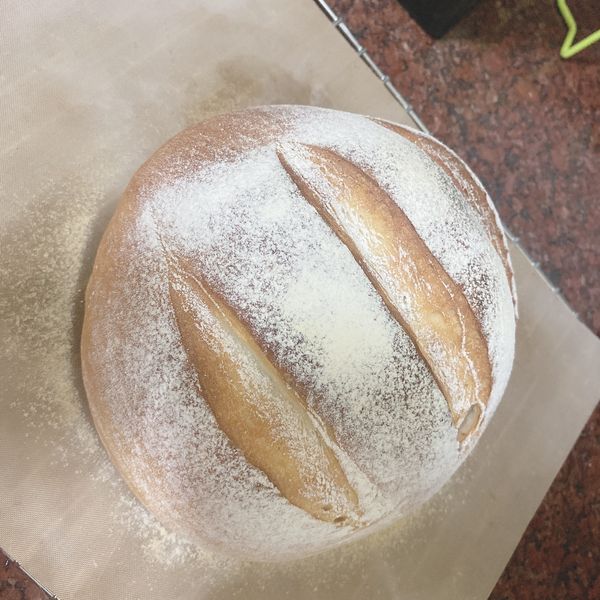 歐式圓麵包(免揉):Mei Yu Tang 一起做