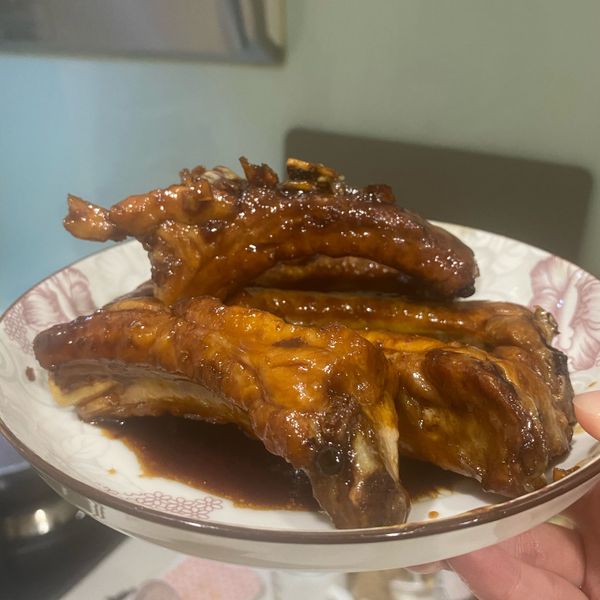 【無油料理】蜜汁豬肋排：蘇吱吱 一起做