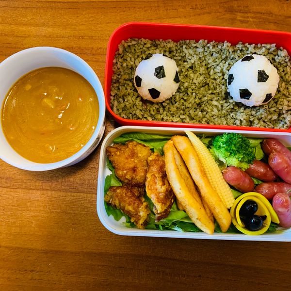 ♥足球便當♥(上田太太愛料理) : 盧欣宜一起做