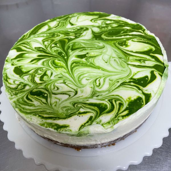 京都宇治抹茶生乳酪蛋糕 : Yvonne Yu一起做