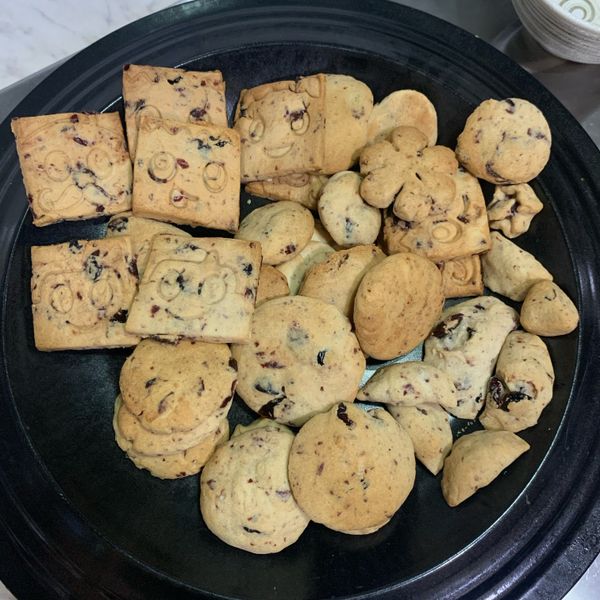 烘培入門《蔓越莓曲奇》 : 沙發馬鈴薯一起做