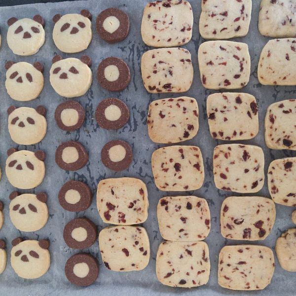 蔓越莓開心果餅乾：Lai Ming 一起做