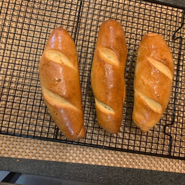 法國麵包~懶人版：白兔 一起做