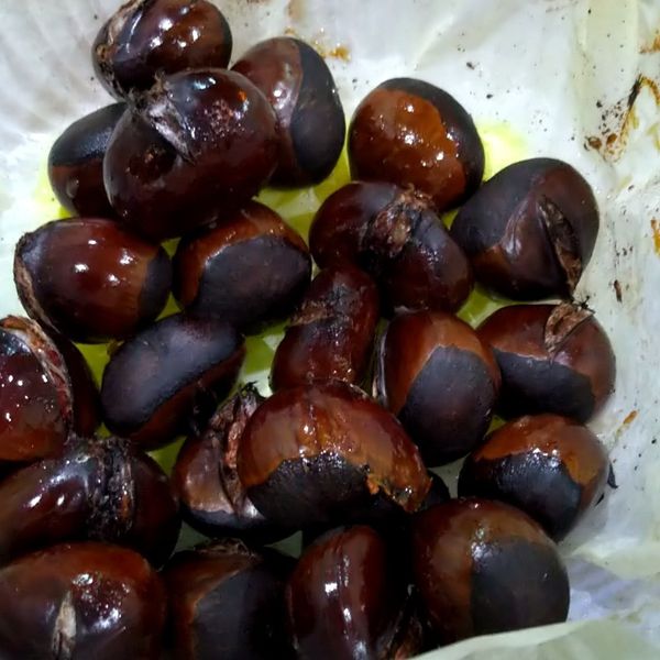 夜市糖炒栗子（烤箱版） : 林宜潔一起做