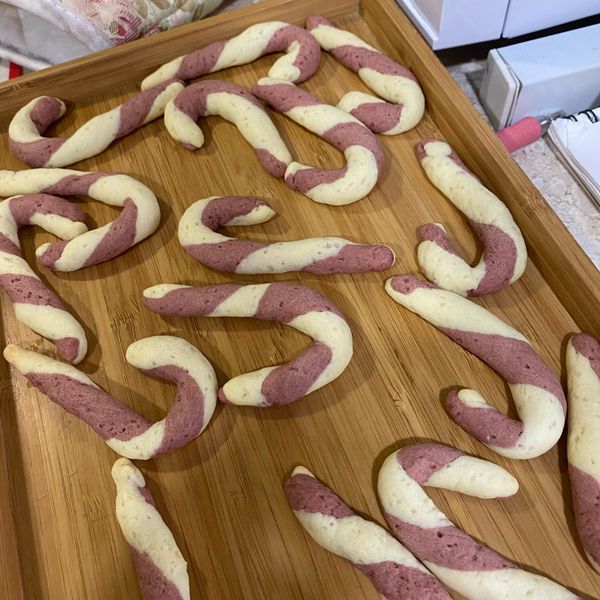 《應景聖誕》聖誕拐杖&聖誕手套造型餅乾：Bozo0425 一起做