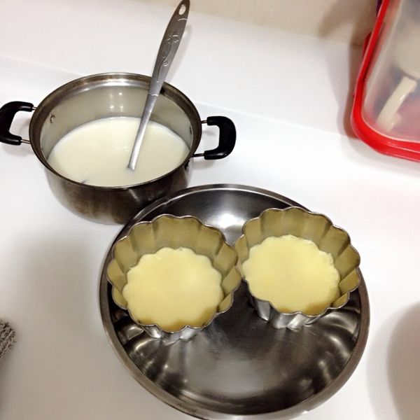 蒸雞蛋布丁 : 湘婷一起做