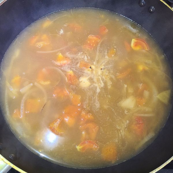 ♨️暖心鮮甜 番茄洋蔥濃湯：鍾存葳 一起做