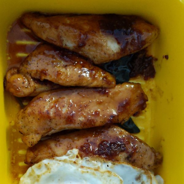 蜂蜜奶油蒜味雞排 : 卡蘿一起做