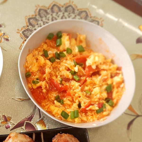 番茄炒蛋 : 宥子一起做