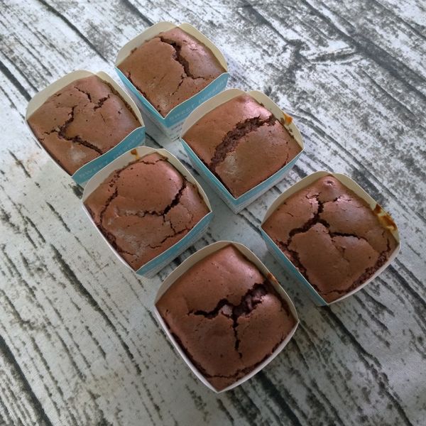 奶油乳酪巧克力杯子蛋糕 : Sharon Chiang一起做