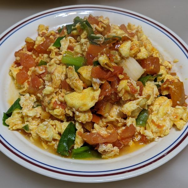 簡易番茄炒蛋（不需加番茄醬作法） : Amanda Hsu一起做