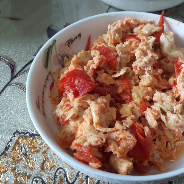 番茄炒蛋 : 宥子一起做