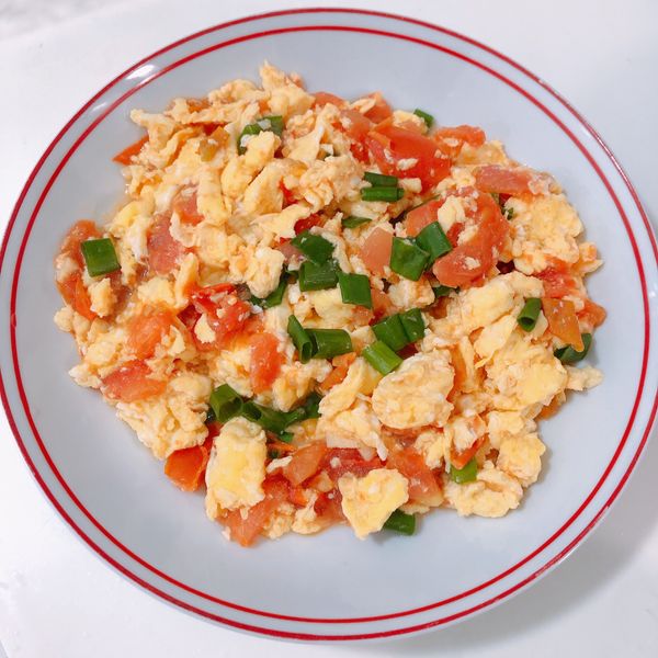簡易番茄炒蛋（不需加番茄醬作法） : QQ軟糖一起做