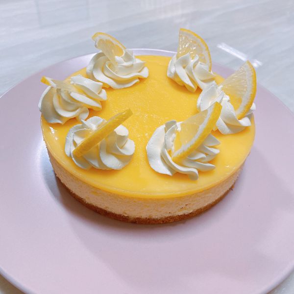 檸檬重乳酪蛋糕 : 承一起做
