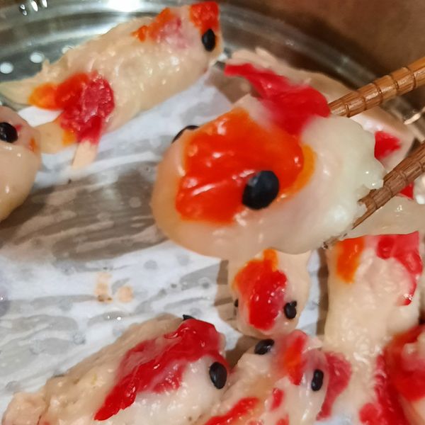 金魚蒸餃 : 沈大胖一起做