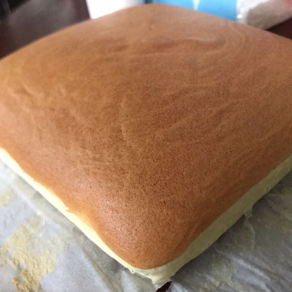 古早味雞蛋糕【影片】 : 一把青菜一起做