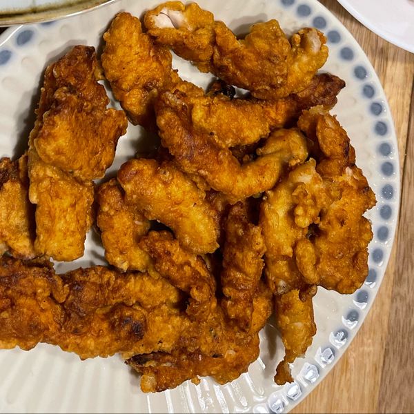 鹽酥虱目魚柳 : 料理小天地🐷🐷一起做