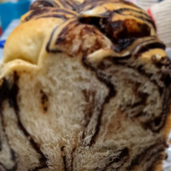 大理石吐司麵包：伶子 一起做