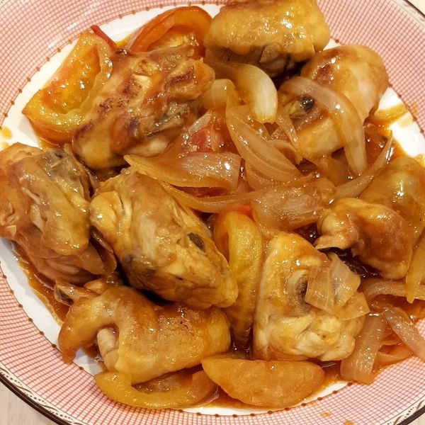 糖醋雞腿：Cindy🐰兔寶 一起做