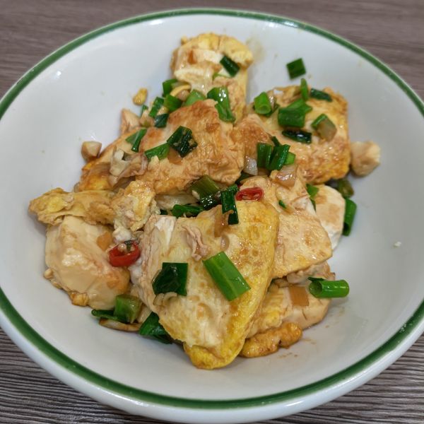 醬燒蛋豆腐 : 盧又瑄一起做