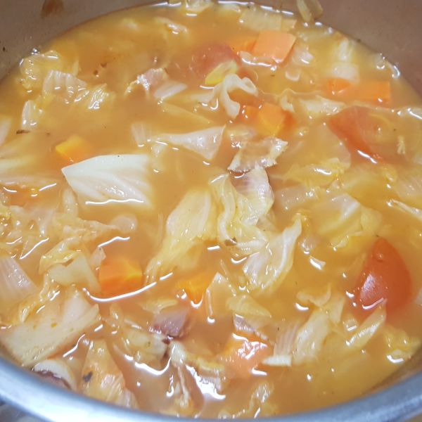 義式蕃茄蔬菜湯 : Amanda一起做