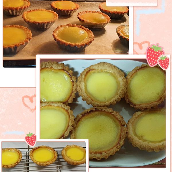台式蛋塔 蛋撻（附影片） : 晴姐姐一起做