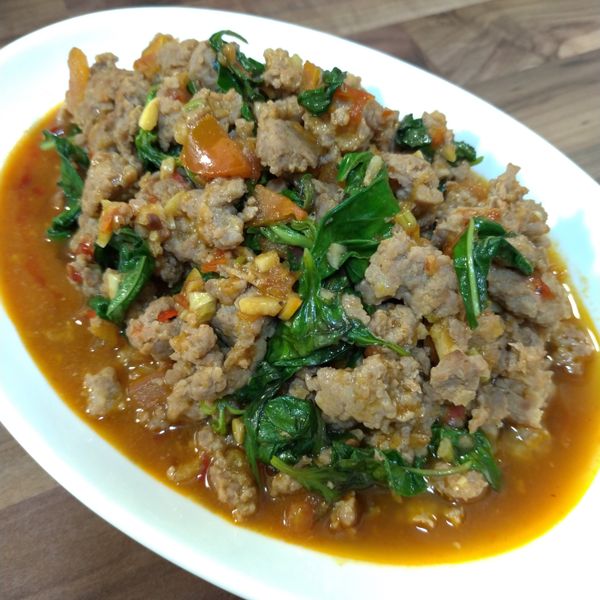 打拋豬肉 : weiwei一起做