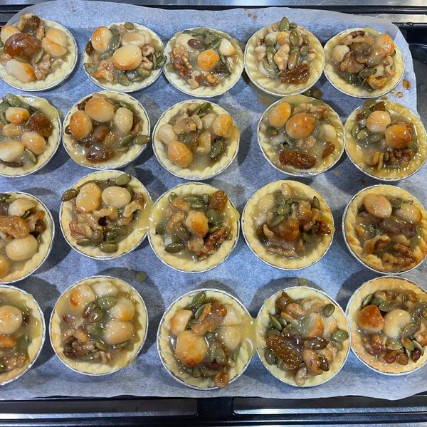 簡易蜂蜜堅果塔 : 李瑞婷一起做