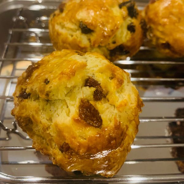 蔓越莓司康:YI Ting Huang 一起做