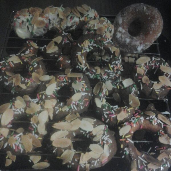 五分鐘免揉麵包~糖粉甜甜圈（無泡打粉）：蔡宜芳 一起做