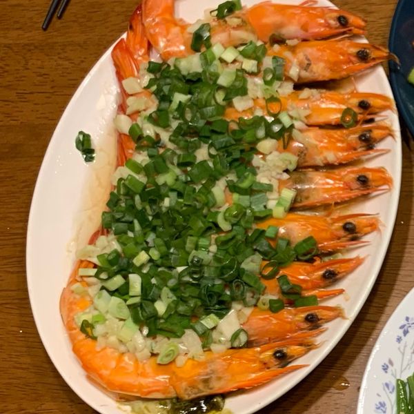 蒜蓉蒸蝦（簡易/年菜）：杜珮璜 一起做