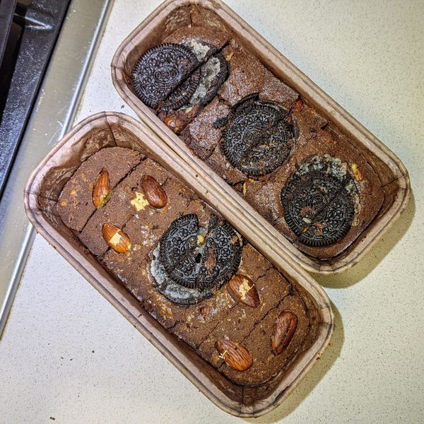 減糖Oreo布朗尼蛋糕（氣炸鍋） : Yun一起做