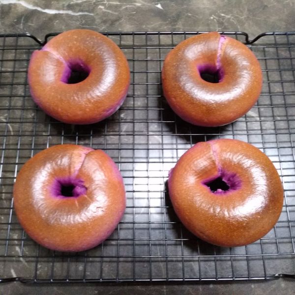 紫薯貝果 : Yeh Wen一起做