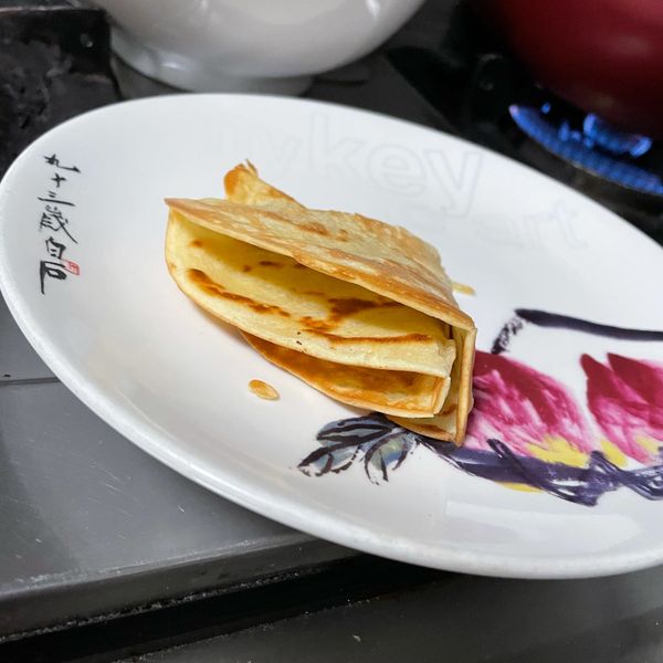 台式脆皮「玉米起士可麗餅」鹹鹹甜甜很美味 : Man-chun Liao一起做