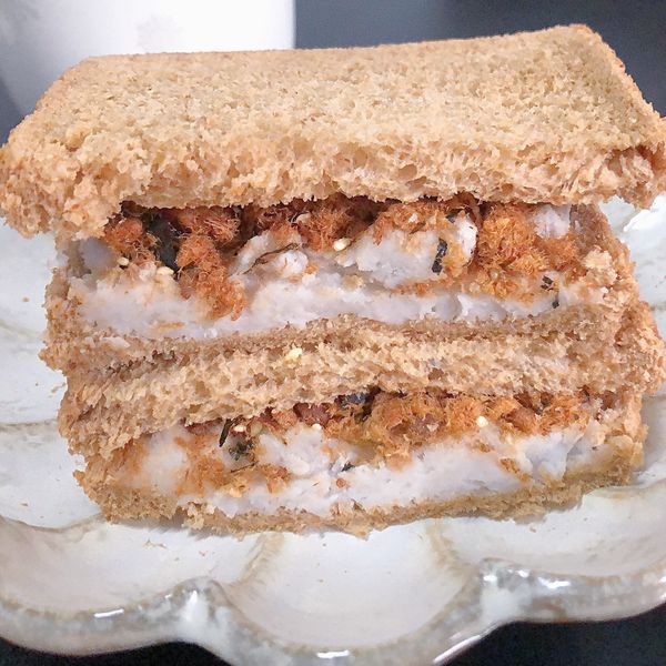 芋泥吐司 Taro Toast : 魚子媽咪一起做