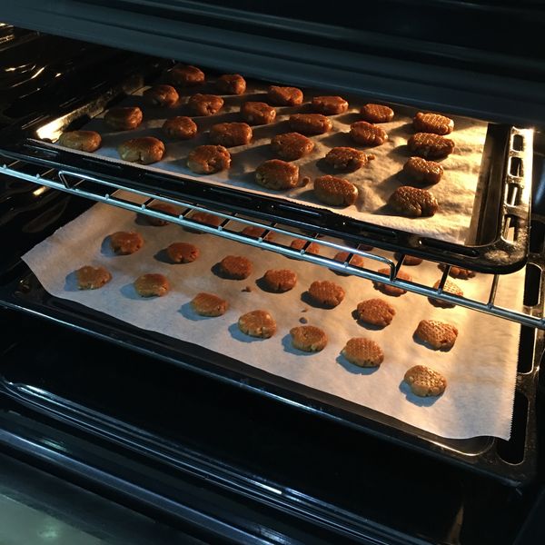 花生醬餅乾 【4種材料】 : 雅一起做